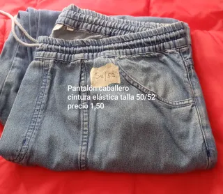 Pantalón vaquero caballero talla 50/52