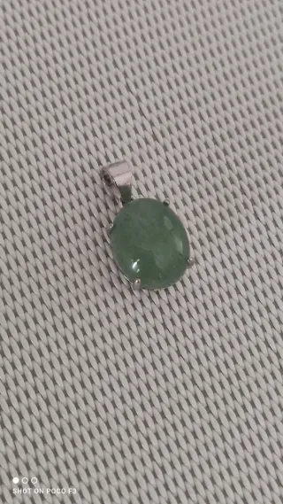 Colgante Jade Plata 925.