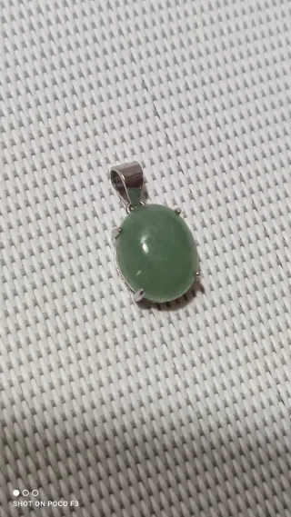 Colgante Jade Plata 925.