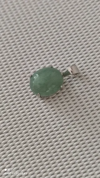 Colgante Jade Plata 925.