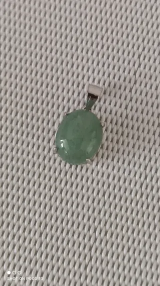 Colgante Jade Plata 925.