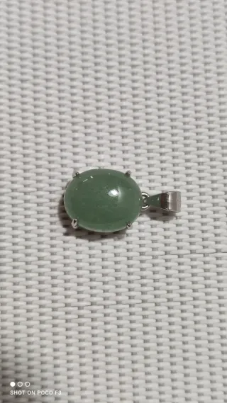 Colgante Jade Plata 925.