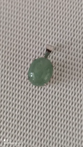 Colgante Jade Plata 925.