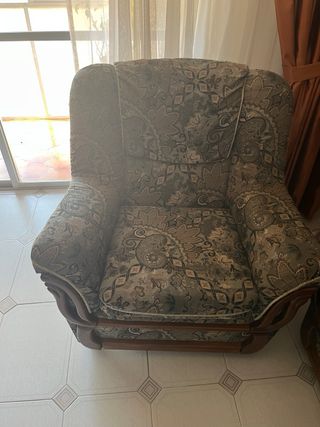 Sofá de 3 plazas y 2 sillones