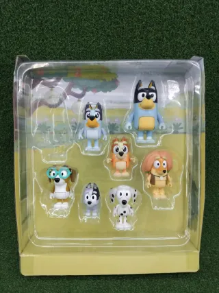 Pack Figuras Bluey Familia y Amigos