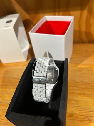 Reloj Nixon Re-Run All White