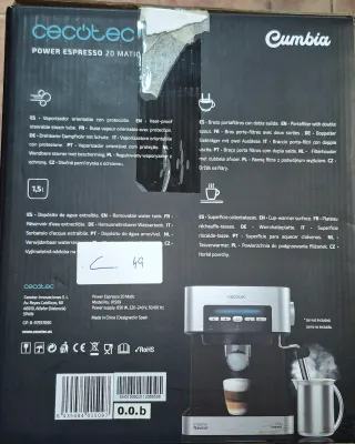Cafetera Cecotec Cumbia