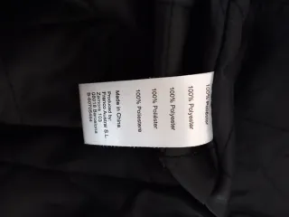 Chaquetón acolchado estampado