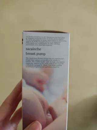 Sacaleches manual Suavinex