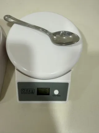 Báscula de cocina digital