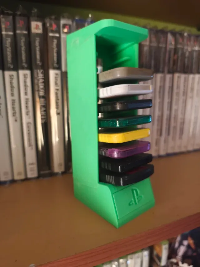 Soporte Tarjetas Memoria PS1/PS2