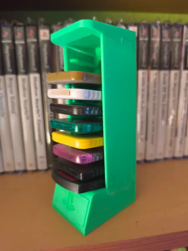 Soporte Tarjetas Memoria PS1/PS2