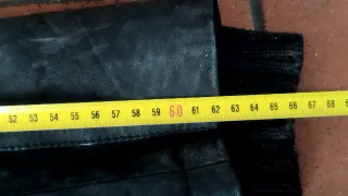 Giacca Armani Jeans Pelle Nera