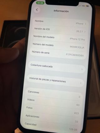 iPhone 12 Pro 128GB Gris