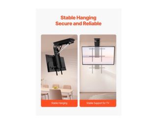 Soporte TV Techo Motorizado VEVOR a estrenar