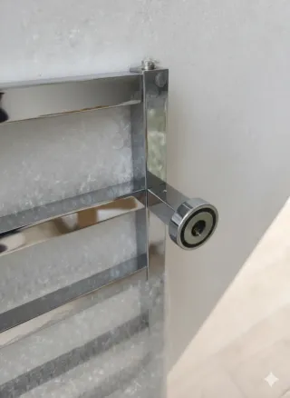 Radiador Toallero Cromado Premium