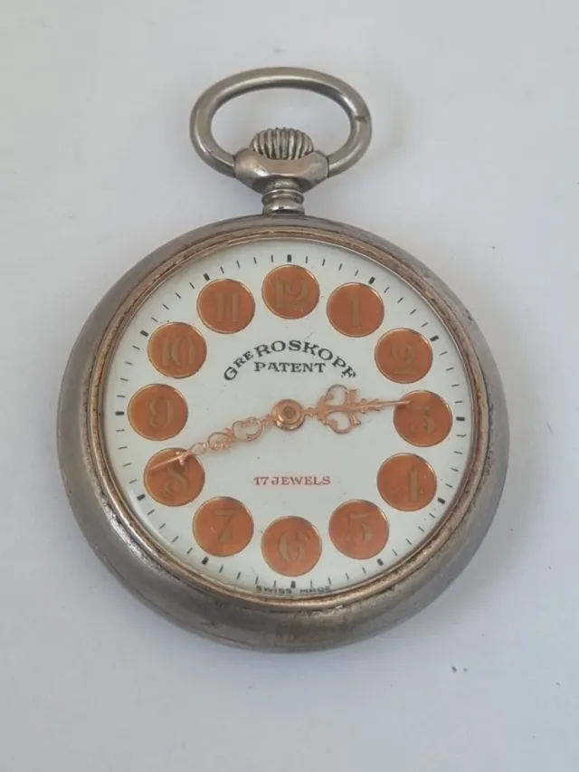 Reloj de bolsillo Gre Roskopf Patent