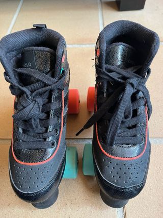 Patines Oxelo negros talla 34