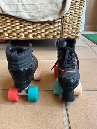 Patines Oxelo negros talla 34