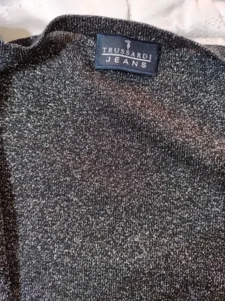 Trussardi Jeans vestito e coprispalle nero