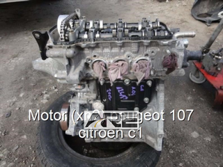 Motor (xn2) peugeot 107 citroen c1.