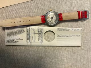 Swatch Automatico Rosso
