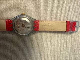 Swatch Automatico Rosso