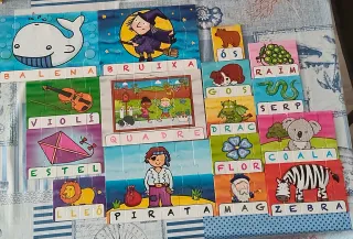 Puzzle Clementoni Primeres Paraules Catalán