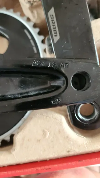 Bielas con potencia Sram Rival 165mm