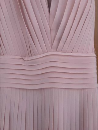 Vestido largo rosa Formula Joven