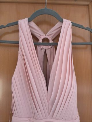 Vestido largo rosa Formula Joven