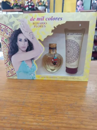 Estuche Rosario Flores De Mil Colores