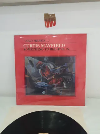 Vinilo Curtis Mayfield - Something To Believe In