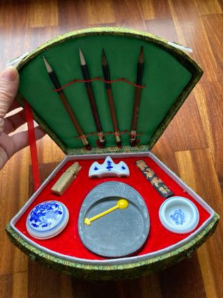 Set de escritura china caligrafía