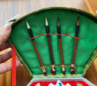 Set de escritura china caligrafía