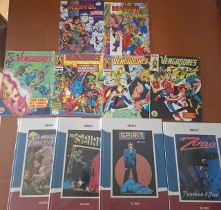 10 comics diversos.