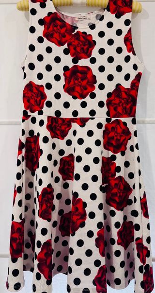 Vestido de feria con lunares