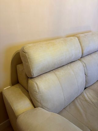 Sofá cama 2 plazas beige