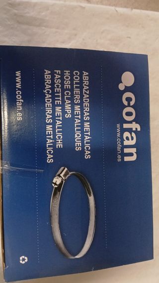 25 Abrazaderas Manguera Metálica Sinfin 120-140