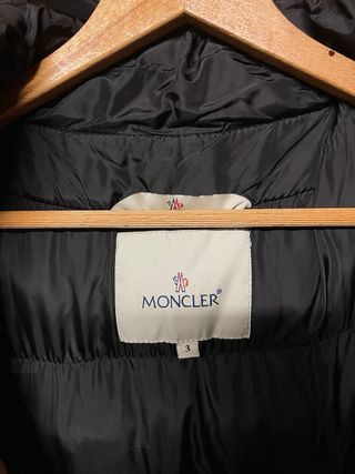 Plumífero Moncler Negro