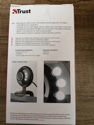 Webcam Trust Spotlight Pro con LED