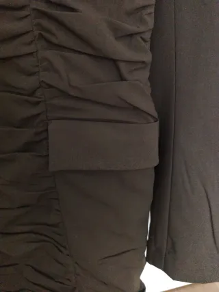 Vestido Zara Talla M verde caqui