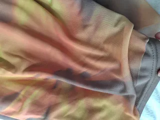 Vestido largo Zara estampado floral