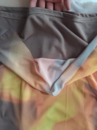 Vestido largo Zara estampado floral