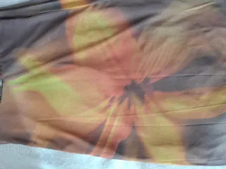 Vestido largo Zara estampado floral