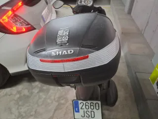 Honda Scooter Automática Negra  Sh 125 del 2017