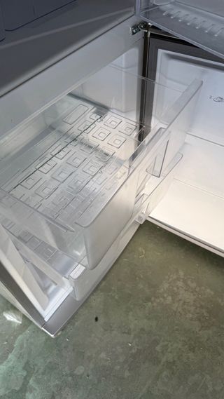 Frigorifico combi plateada
