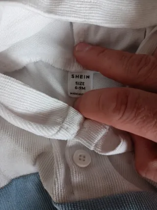 Fato de treino criança azul e branco