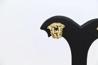 Pendientes Versace Medusa Oro