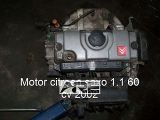 Motor citroen saxo 1.1 60 cv 2002.